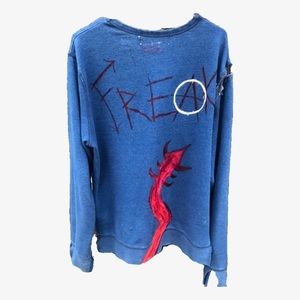 Freakenstein sweatshirt made by @freakyspecial